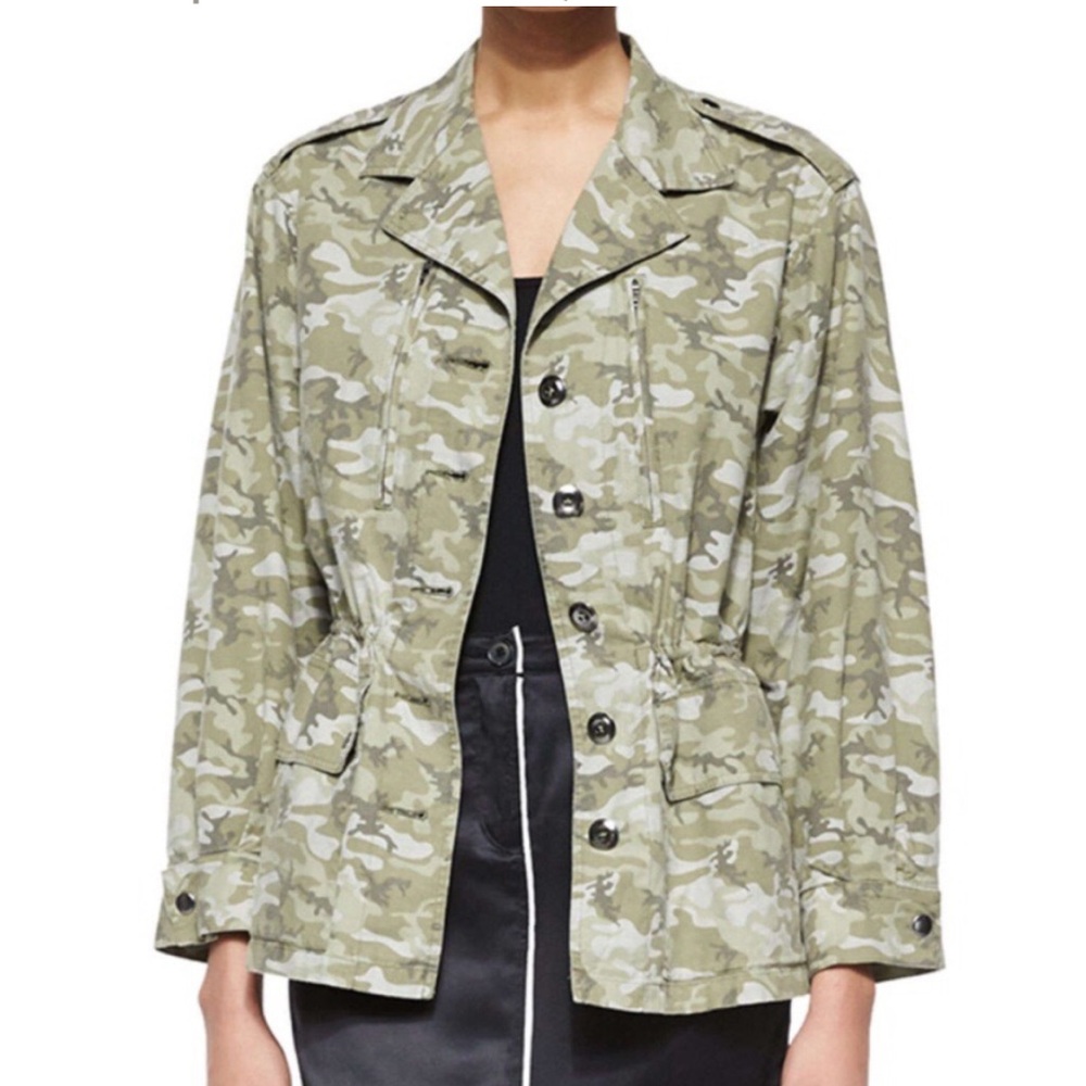 ATM | Anthony Thomas Melillo Camo Field Utility Jacket 100% cotton Size Medium